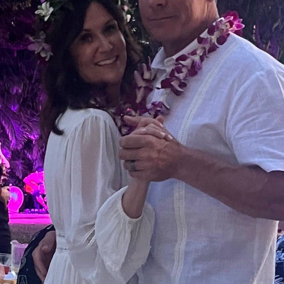 Rococo Sand Wedding Beach Dress - Picture 2 of 4